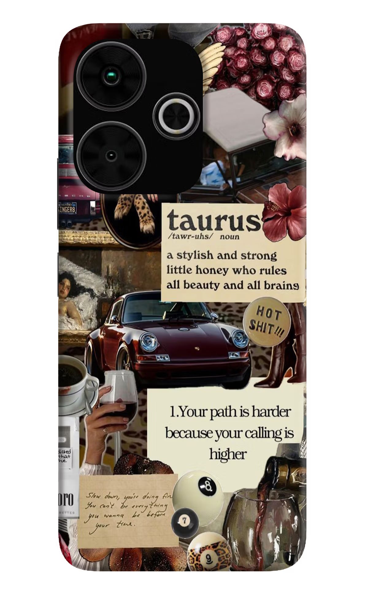 Taurus Zodiac Poco M6 Plus 5G Back Cover