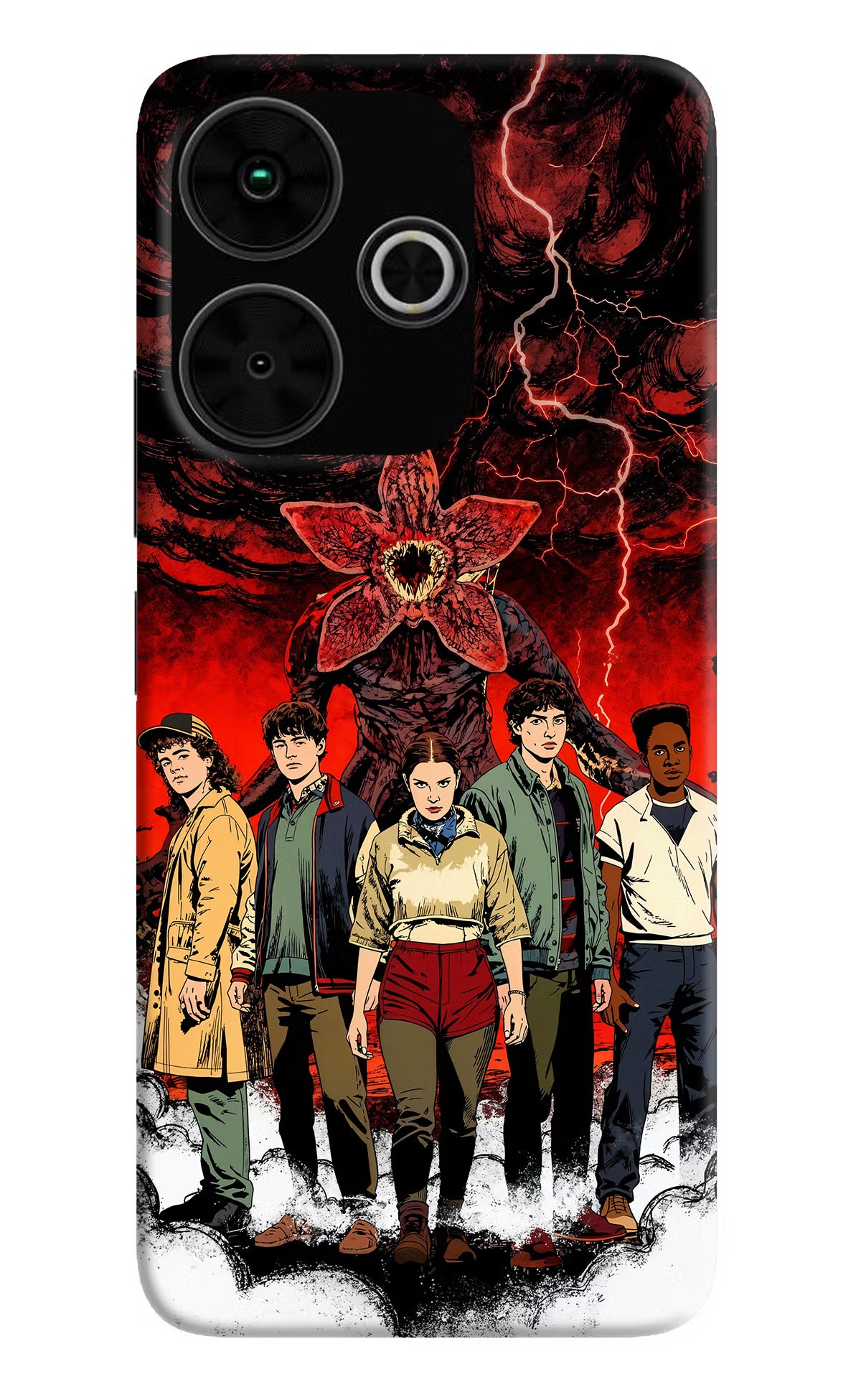 Ordinary Things Characters Poco M6 Plus 5G Hard Case Back Cover by Casekaro