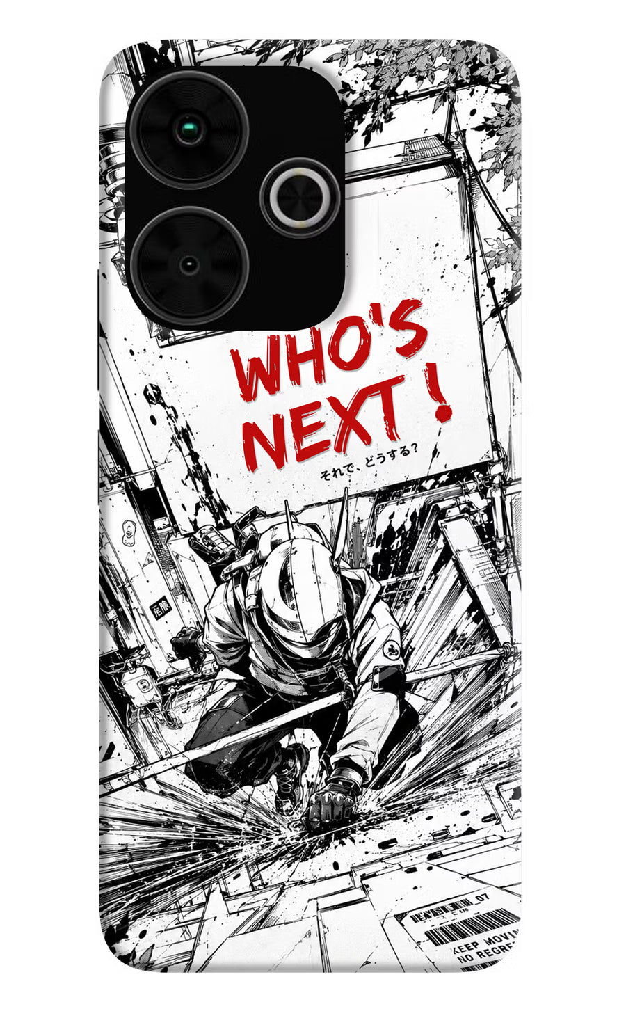 Who's Next Poco M6 Plus 5G Back Cover, Hard case