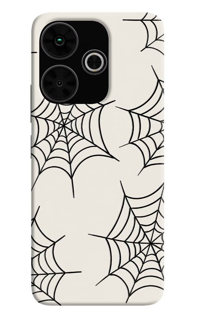 Spider Web Poco M6 Plus 5G Hard Case Back Cover by Casekaro