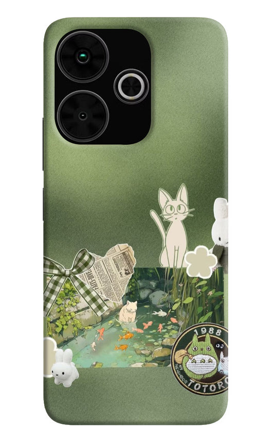 Aesthetic anime Poco M6 Plus 5G Hard Case Back Cover by Casekaro