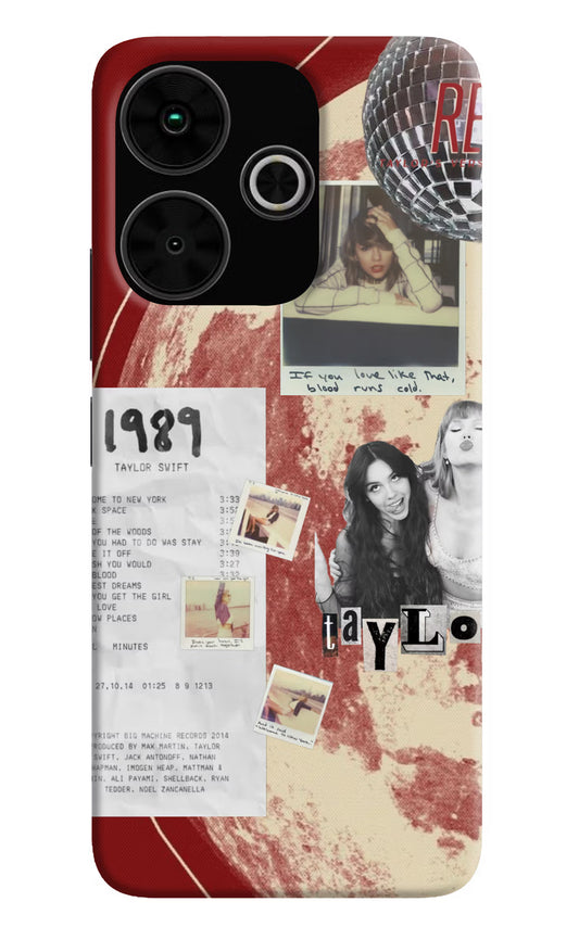 Taylor Swift Poco M6 Plus 5G Hard Case Back Cover by Casekaro