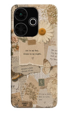 Vintage case Poco M6 Plus 5G Hard Case Back Cover by Casekaro