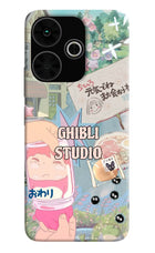 Studio Ghibli Poco M6 Plus 5G Hard Case Back Cover by Casekaro
