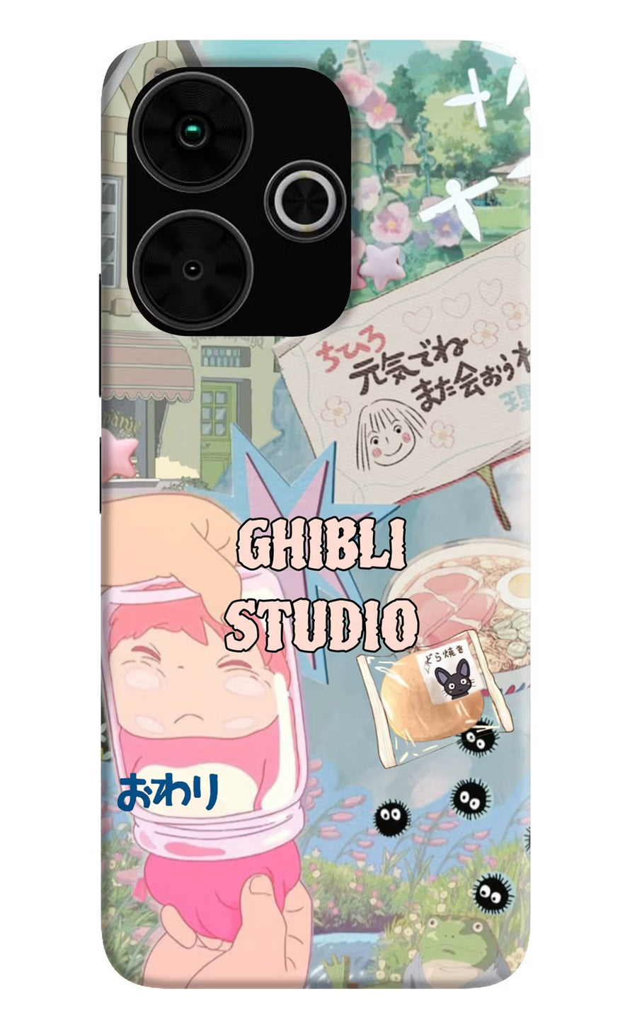 Studio Ghibli Poco M6 Plus 5G Back Cover, Hard case