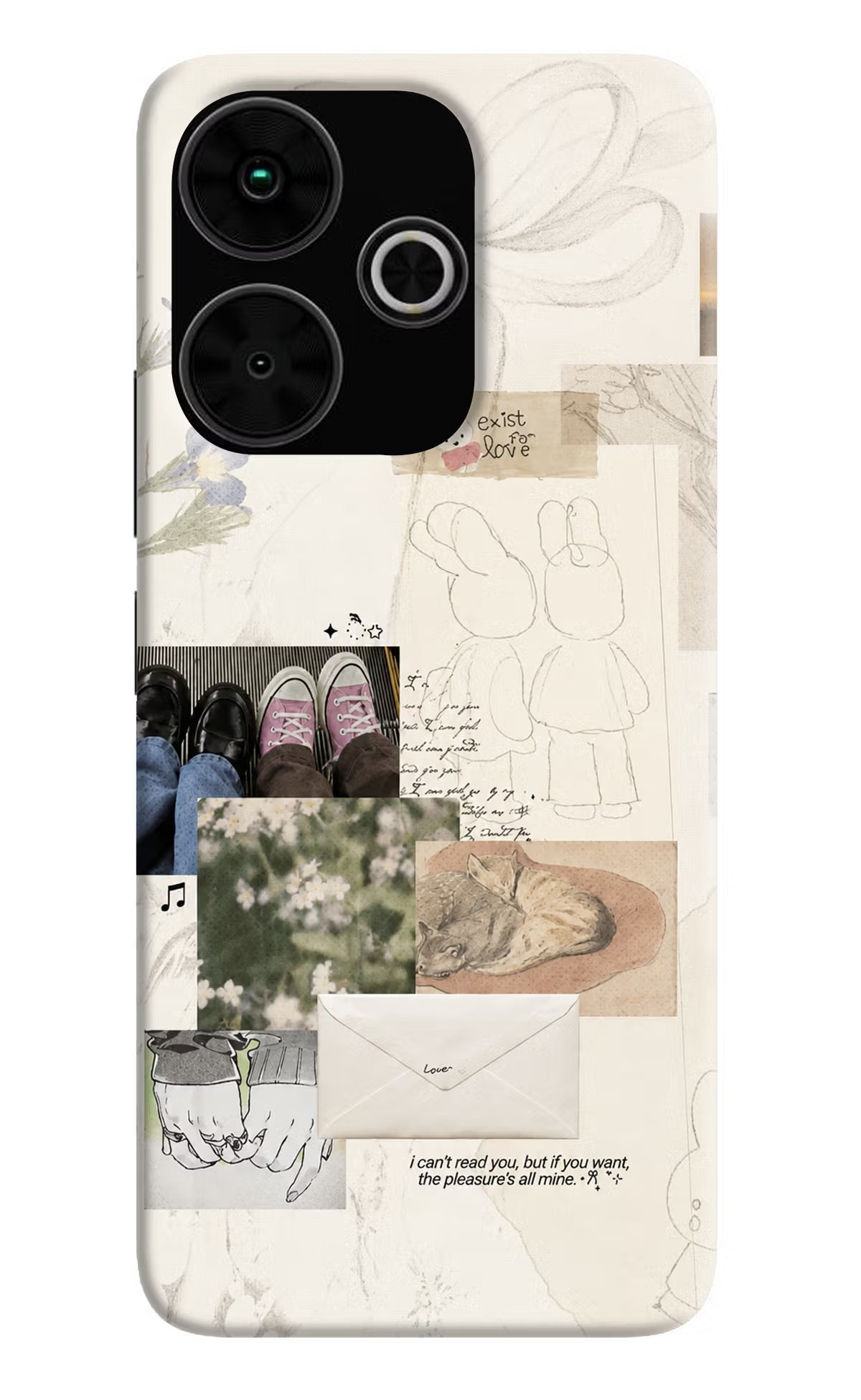 Soft Aesthetic Poco M6 Plus 5G Back Cover