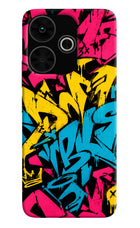 Graffiti Vibe Poco M6 Plus 5G Hard Case Back Cover by Casekaro