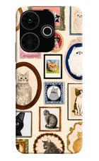 Mirror Cats Poco M6 Plus 5G Hard Case Back Cover by Casekaro