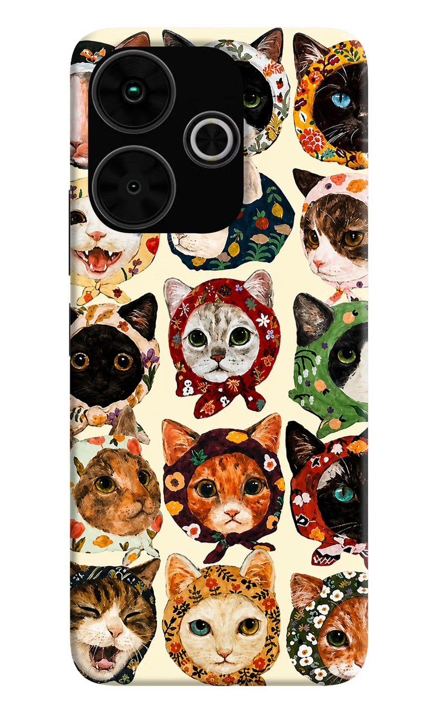 Cool Cat Poco M6 Plus 5G Back Cover, Hard case