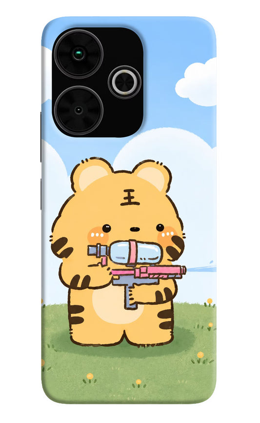 Tiger Treat Poco M6 Plus 5G Hard Case Back Cover by Casekaro
