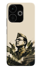 Netaji Rising Poco M6 Plus 5G Hard Case Back Cover by Casekaro