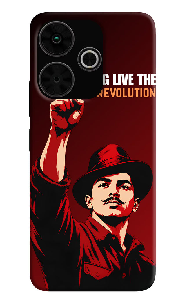 Bhagat Singh Revolution Poco M6 Plus 5G Hard Case Back Cover by Casekaro