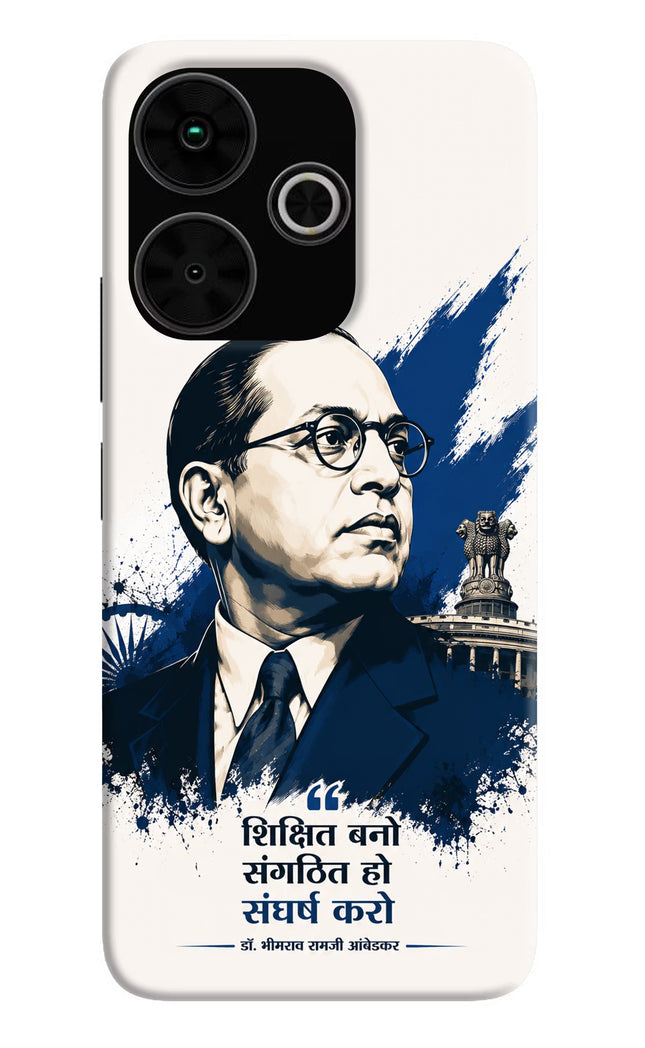 Dr. Ambedkar Visionary Poco M6 Plus 5G Hard Case Back Cover by Casekaro
