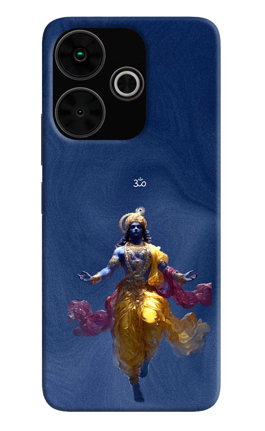 Cosmic Krishna Poco M6 Plus 5G Back Cover, Hard case