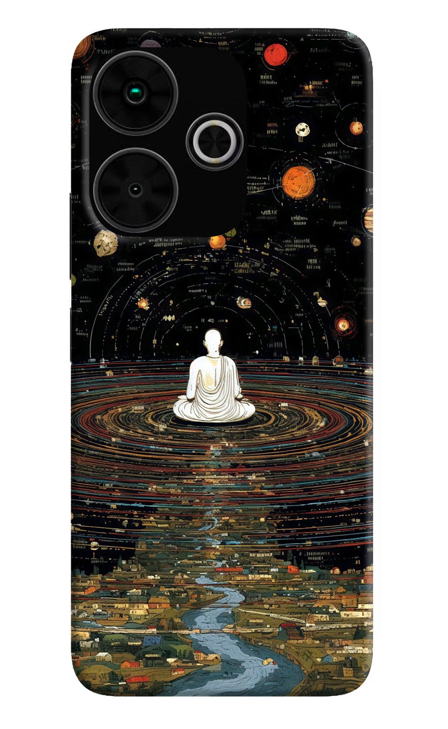 Space Monk Poco M6 Plus 5G Back Cover, Hard case