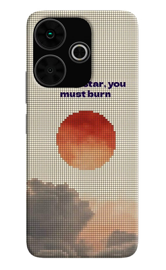 Pixel Sun Poco M6 Plus 5G Hard Case Back Cover by Casekaro