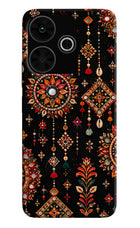 Boho Noir Poco M6 Plus 5G Hard Case Back Cover by Casekaro