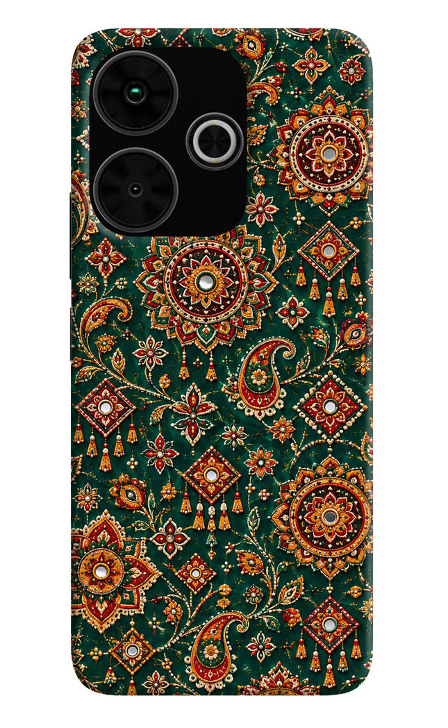 Green Pataka Poco M6 Plus 5G Hard Case Back Cover by Casekaro