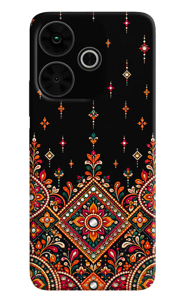 Noir Mehfil Poco M6 Plus 5G Hard Case Back Cover by Casekaro