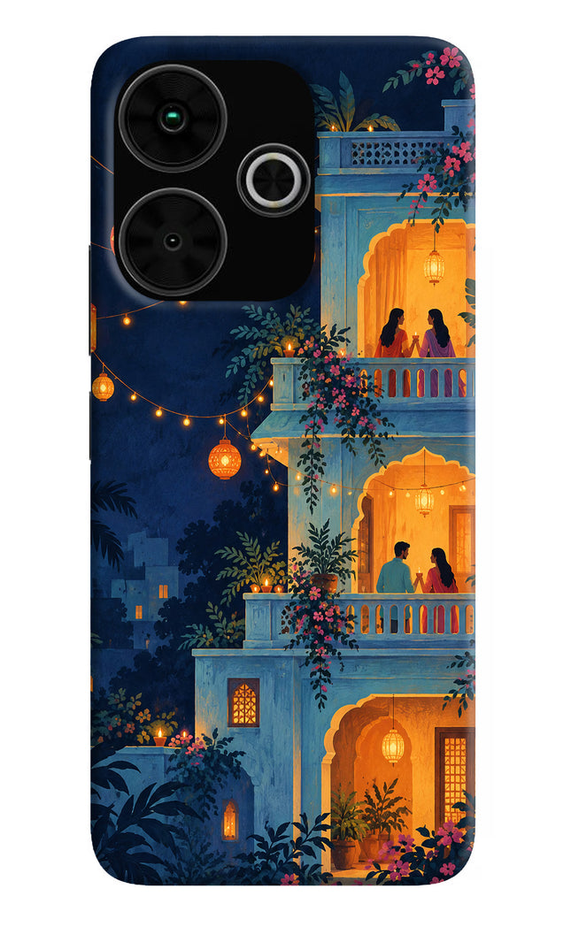 Balcony Glow Poco M6 Plus 5G Hard Case Back Cover by Casekaro