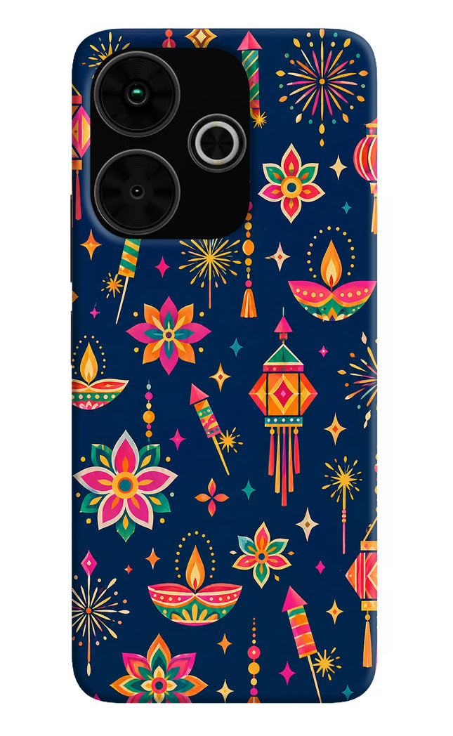Festive Pop Poco M6 Plus 5G Hard Case Back Cover by Casekaro