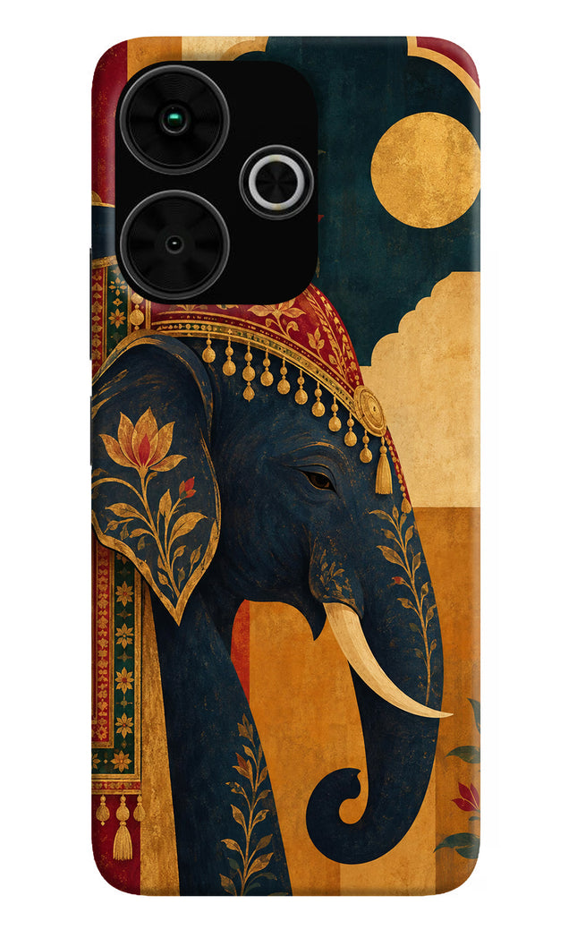 Royal Elephant Poco M6 Plus 5G Hard Case Back Cover by Casekaro