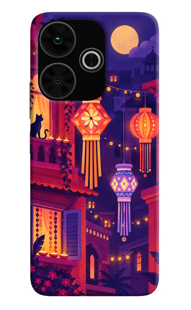 Lantern Lane Poco M6 Plus 5G Hard Case Back Cover by Casekaro