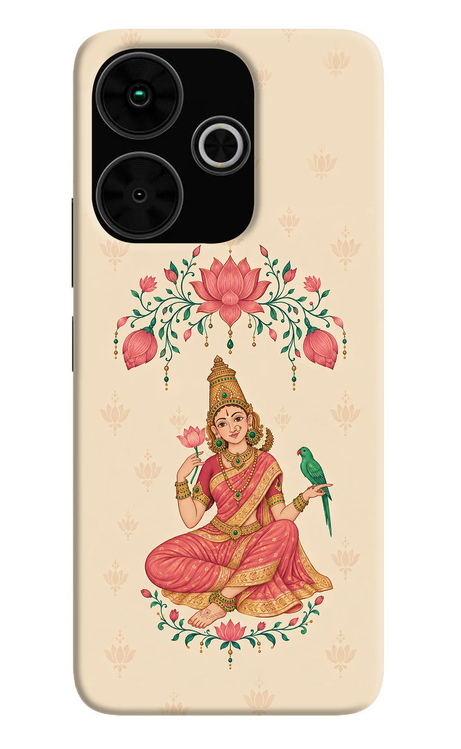 Goddess Lakshmi Poco M6 Plus 5G Back Cover, Hard case