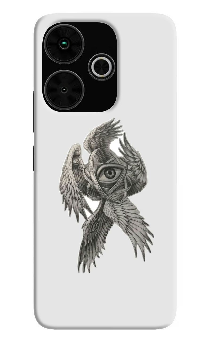 Accurate Angel Poco M6 Plus 5G Back Cover, Hard case