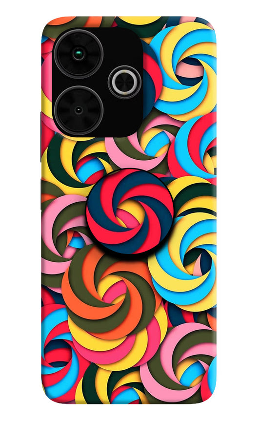Spiral Pattern Poco M6 Plus 5G Pop Case