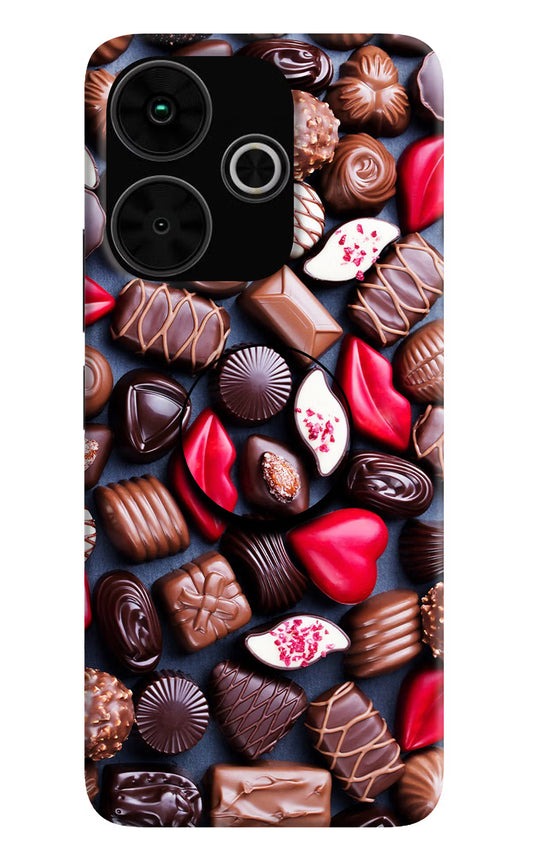 Chocolates Poco M6 Plus 5G Pop Case