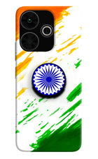 Indian Flag Ashoka Chakra Poco M6 Plus 5G Pop Case