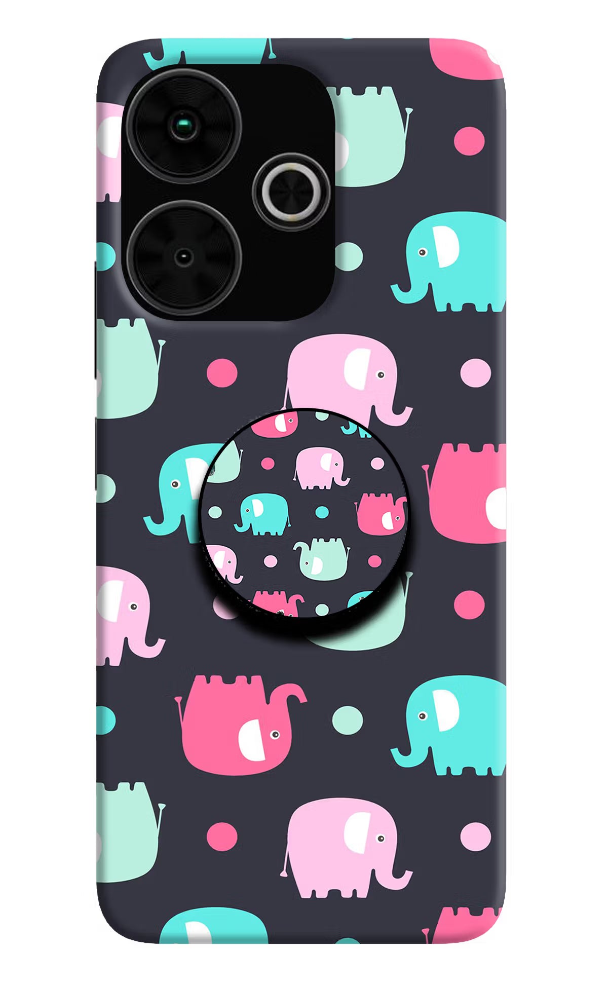 Baby Elephants Poco M6 Plus 5G Pop Case