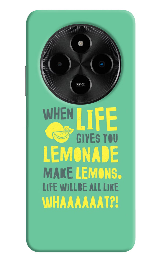 Quote Poco M7 5G Hard Case Back Cover by Casekaro