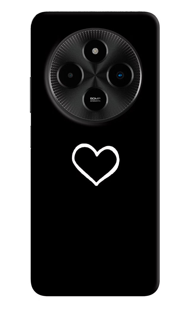 Heart Poco M7 5G Hard Case Back Cover by Casekaro
