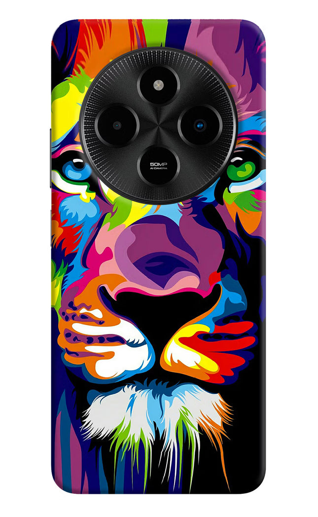 Lion Poco M7 5G Hard Case Back Cover by Casekaro