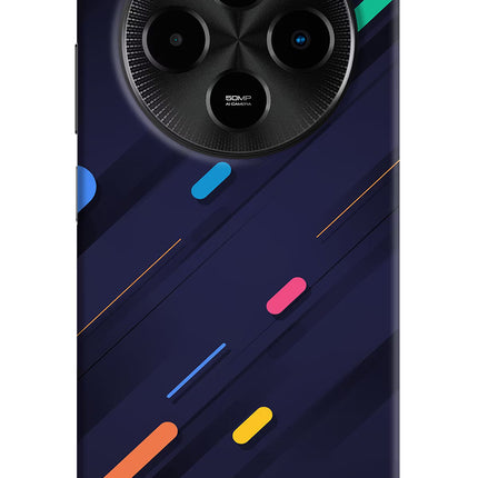 Abstract Design Poco M7 5G Hard Case Back Cover by Casekaro