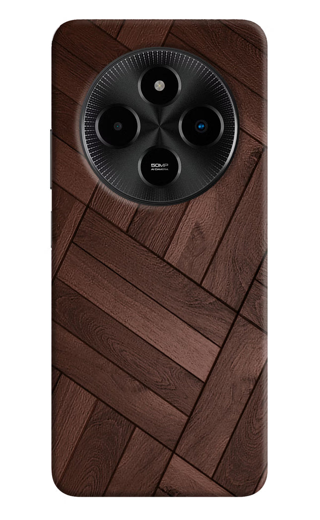 Wooden Texture Design Poco M7 5G Hard Case Back Cover by Casekaro