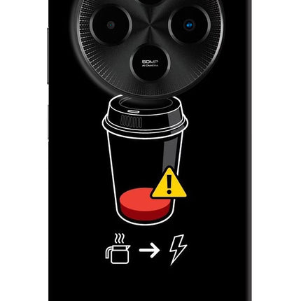 Coffee Poco M7 5G Hard Case Back Cover by Casekaro