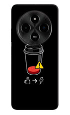 Coffee Poco M7 5G Hard Case Back Cover by Casekaro