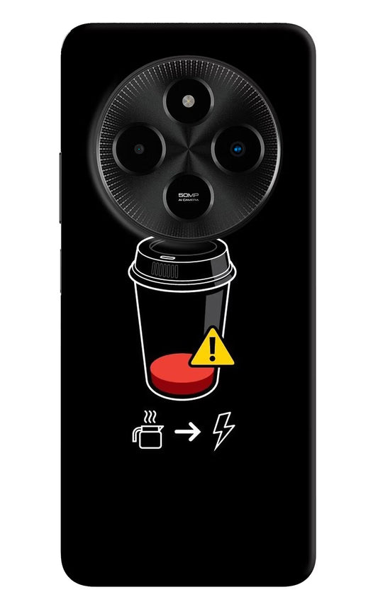 Coffee Poco M7 5G Hard Case Back Cover by Casekaro