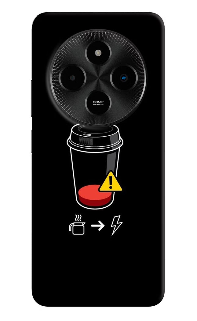 Coffee Poco M7 5G Hard Case Back Cover by Casekaro