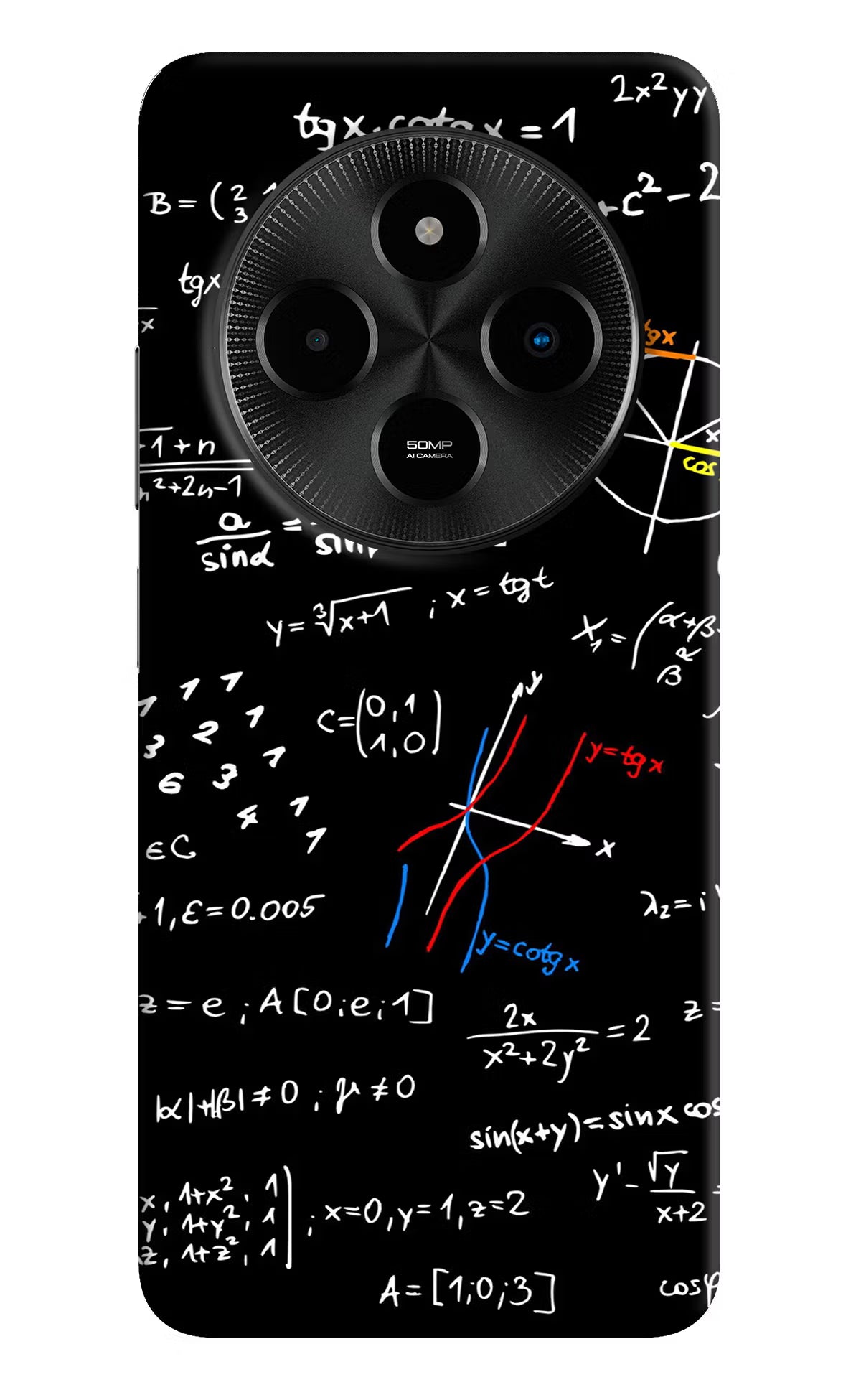 Mathematics Formula Poco M7 5G Hard Case Back Cover by Casekaro