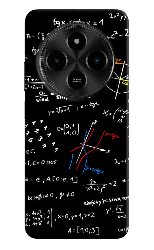 Mathematics Formula Poco M7 5G Hard Case Back Cover by Casekaro