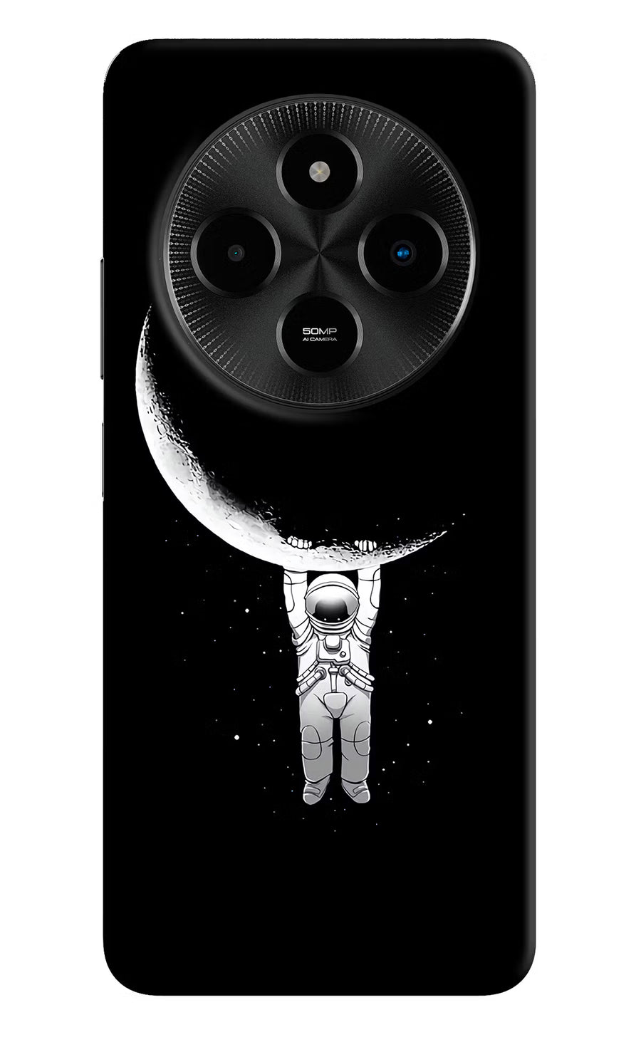 Moon Space Poco M7 5G Back Cover, Hard case