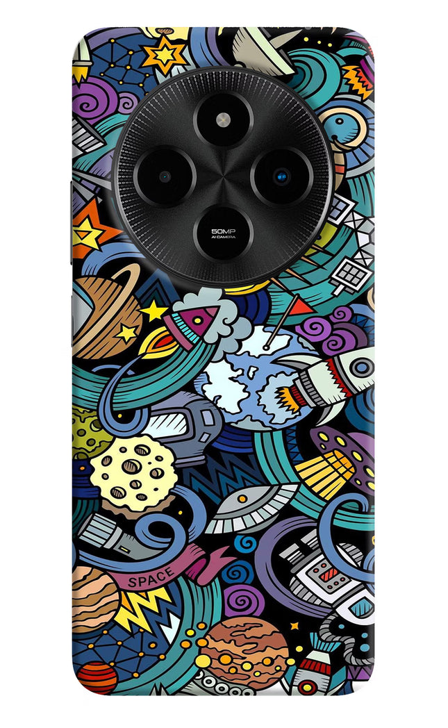 Space Abstract Poco M7 5G Hard Case Back Cover by Casekaro