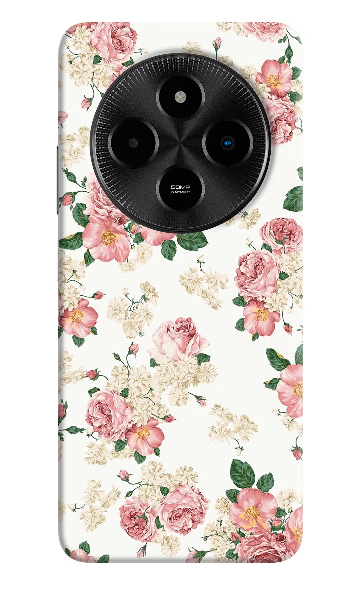 Flowers Poco M7 5G Hard Case Back Cover by Casekaro