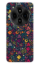 Geometric Abstract Poco M7 5G Hard Case Back Cover by Casekaro