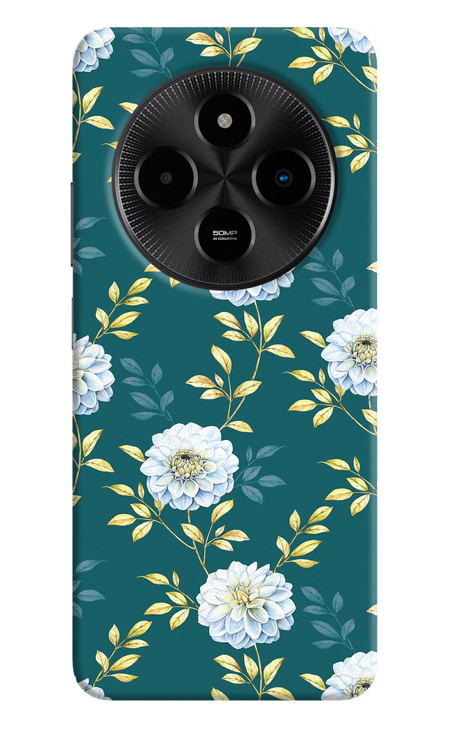Flowers Poco M7 5G Hard Case Back Cover by Casekaro