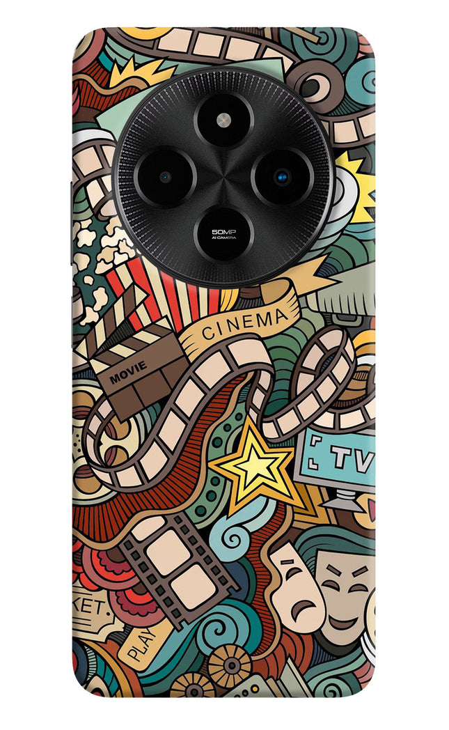 Cinema Abstract Poco M7 5G Hard Case Back Cover by Casekaro
